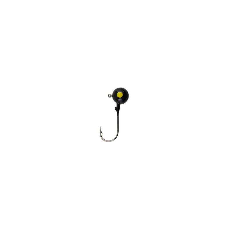 Berkley Essentials Round Ball Jigs Chartreuse/Orange 3/4 oz 4/0