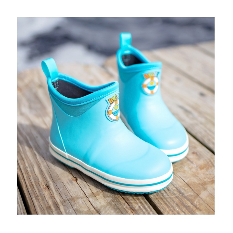 BUOY BOOTS KIDS ANKLE BOOTS TURQUOISE 9K