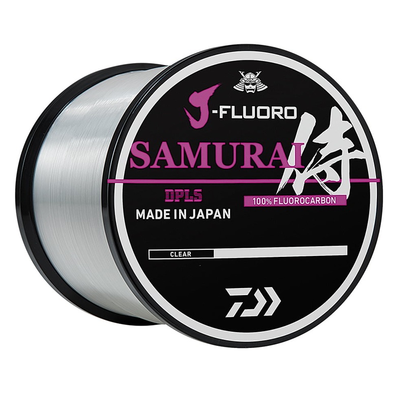 Daiwa J-Fluoro Samurai FC Fluorocarbon Line 1000yd 7 lb.