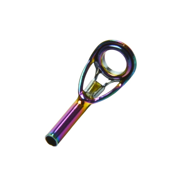 American Tackle RingLock Light Duty Tip-Tops – NanoPlasma Ring Blue & TiChrome 6-4.0