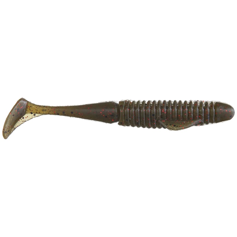DUO REALIS BOOSTAR WAKE 5″ Green Pumpkin Red Flake