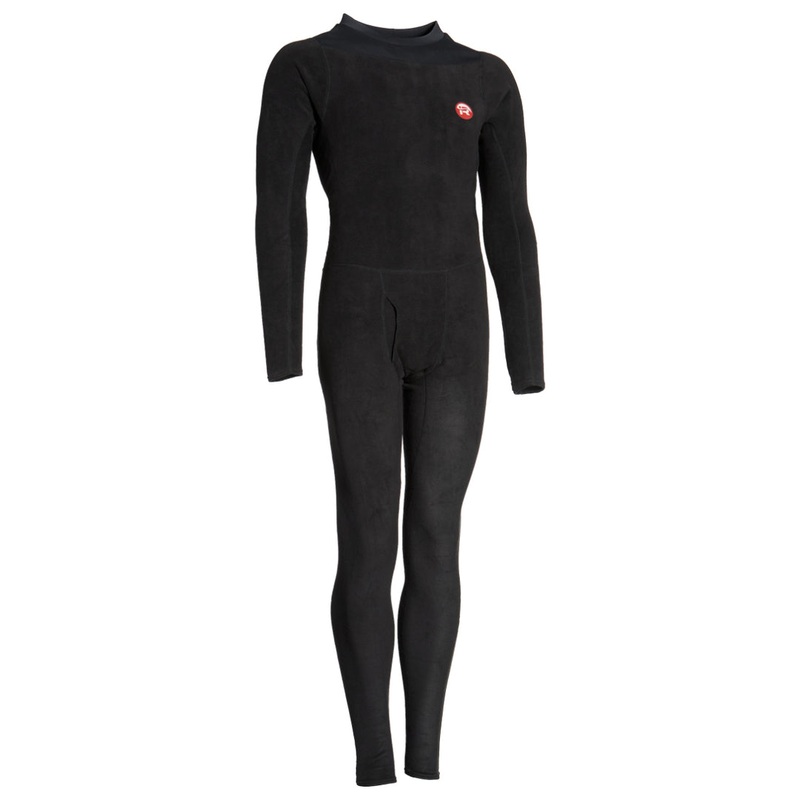 IR Men’s Thick Skin Union Suit XLarge Black Black Small