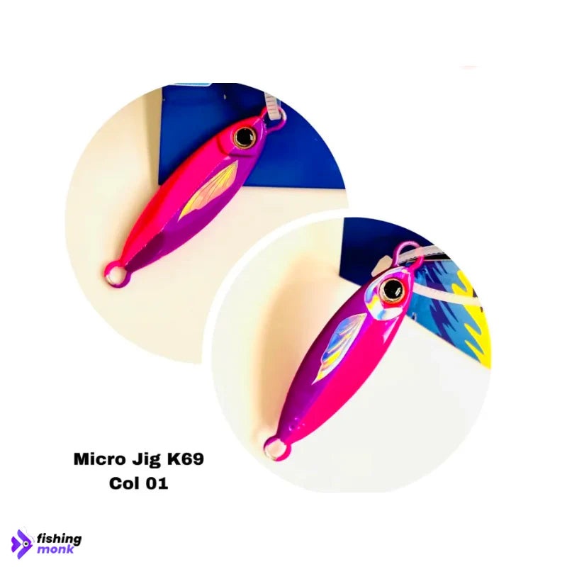 Pro Hunter K69 Metal Jig | 5g Hot Pink 5g