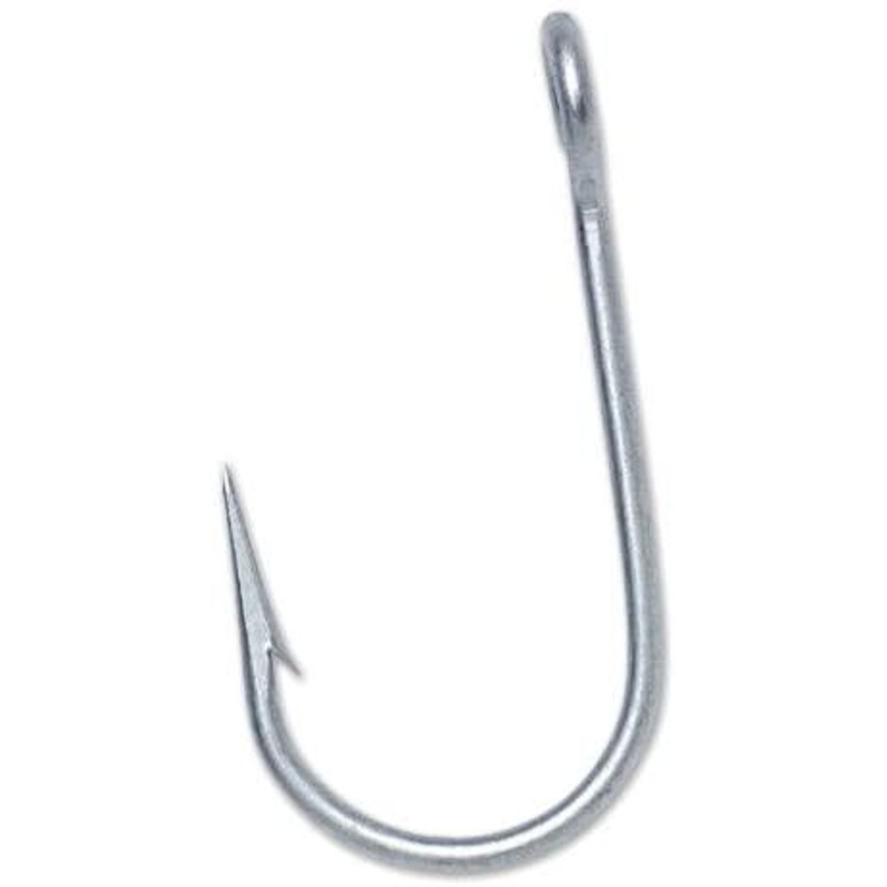 VMC 9171PS Perma Steel Siwash Open Eye Hooks Size 5/0 – Q’ty/Pk 25