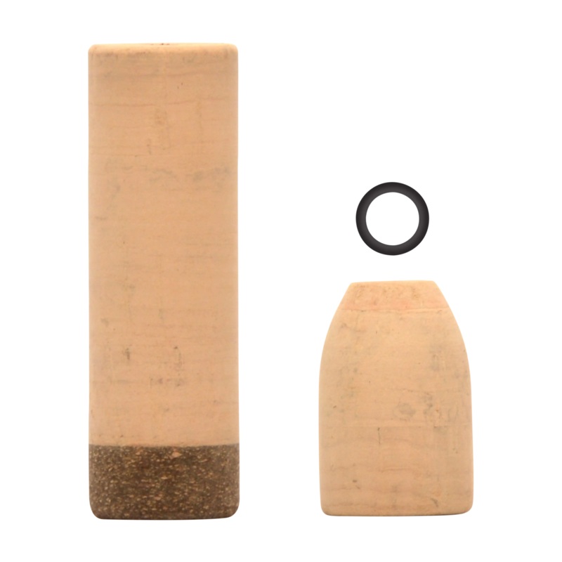 American Tackle One-Piece Rear Grip Kits for Ice Rods Cork 3 in. Rear | 1.5 in. Fore