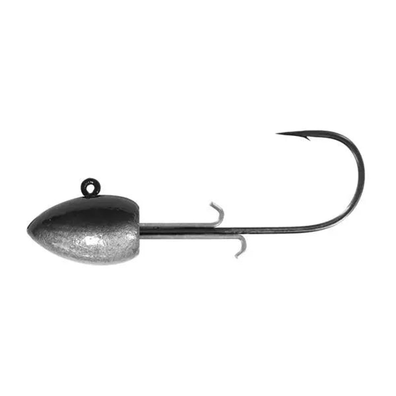 Big Bite Swimmer Head 3/8 oz (4 Pk) Black Back