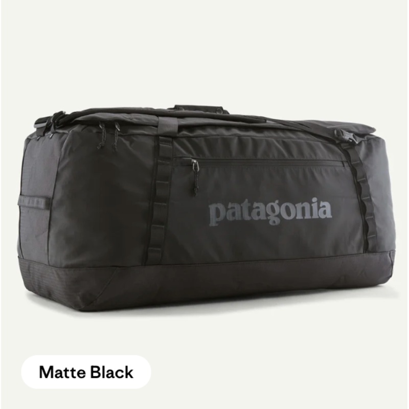 Patagonia Black Hole Duffel 100L Black w/Black