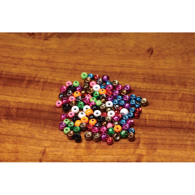 Hareline Plummeting Tungsten Beads sizes 1/8 1/16 3/16 11 Black Nickel 1/16″ 1.5mm