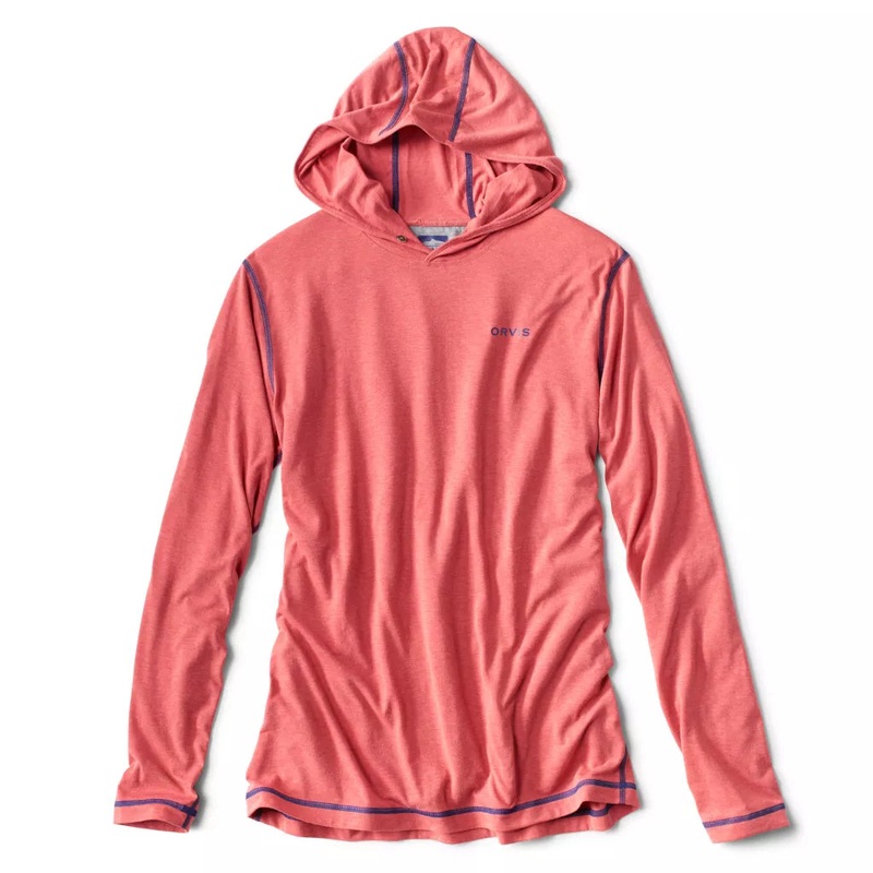 Orvis Drirelease Pullover Hoodie Faded Red S