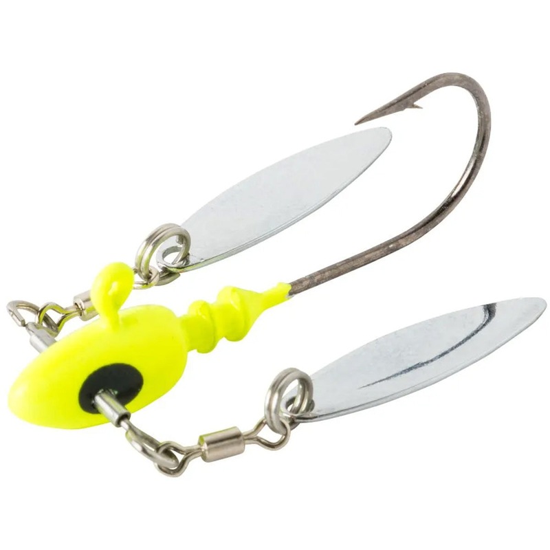 Bobby Garland Head Turn’r Jighead – 2 Pack Chartreuse 1/16 oz – 2 pack