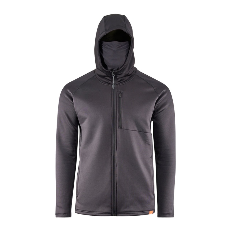 Grundens Grundies Thermal Full Zip Hoodie Black M