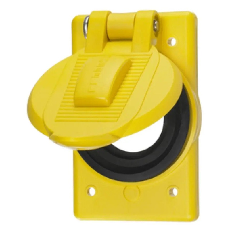 HUBBELL LIFT COVER PLATE (HBL74CM25WOA)
