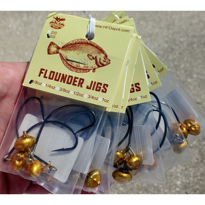 The “New Gold” Live Bait Swing Head Jig 1/8oz 3/0