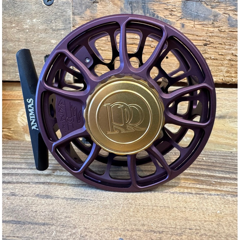 Ross Animas Fly Reel – Matte Chocolate – Made in USA 4/5 WT