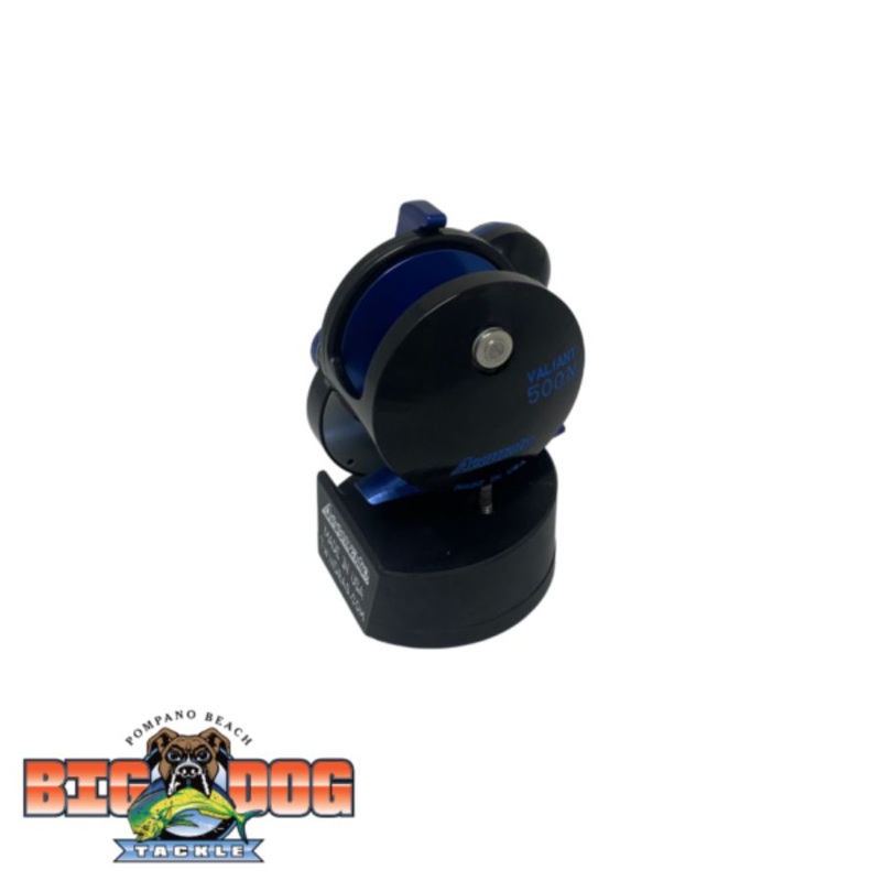 ACCURATE VALIANT BLACK/BLUE SPECIAL EDITION REEL BV-500N LONG ARM