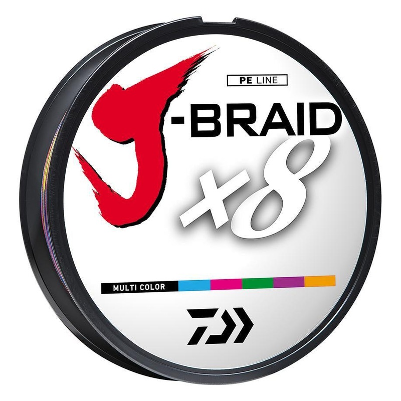 Daiwa J-Braid X8 Braided Line Chartreuse 10 lb / 150 m