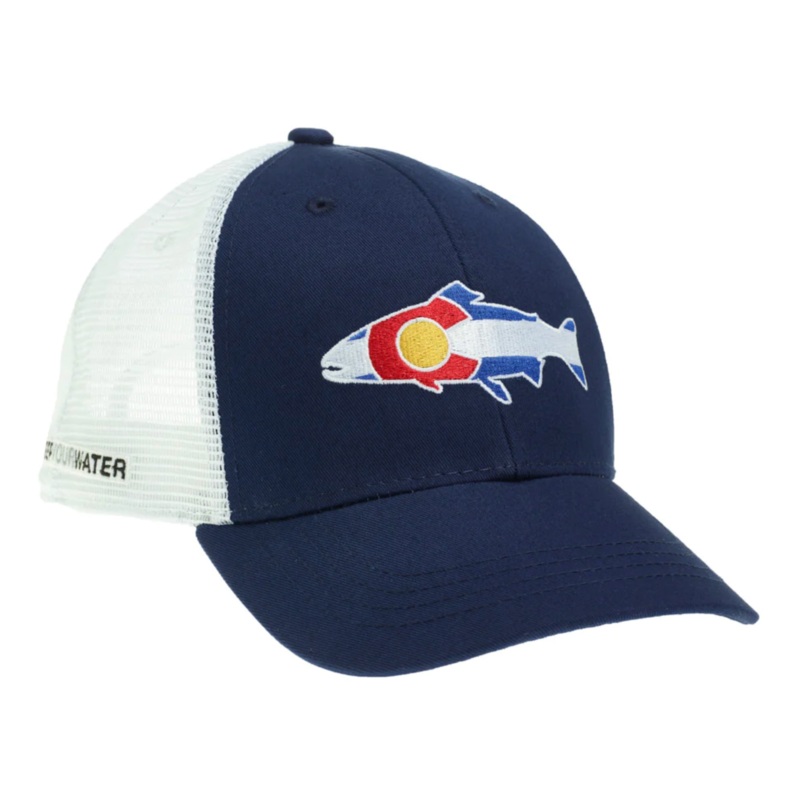 Rep Your Water – Colorado Flag Trout Hat