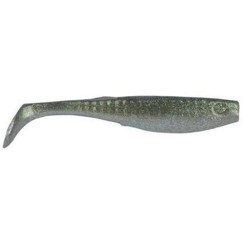 Berkley Gulp! Paddleshad Soft Bait 4in, Green Shiner, Bag