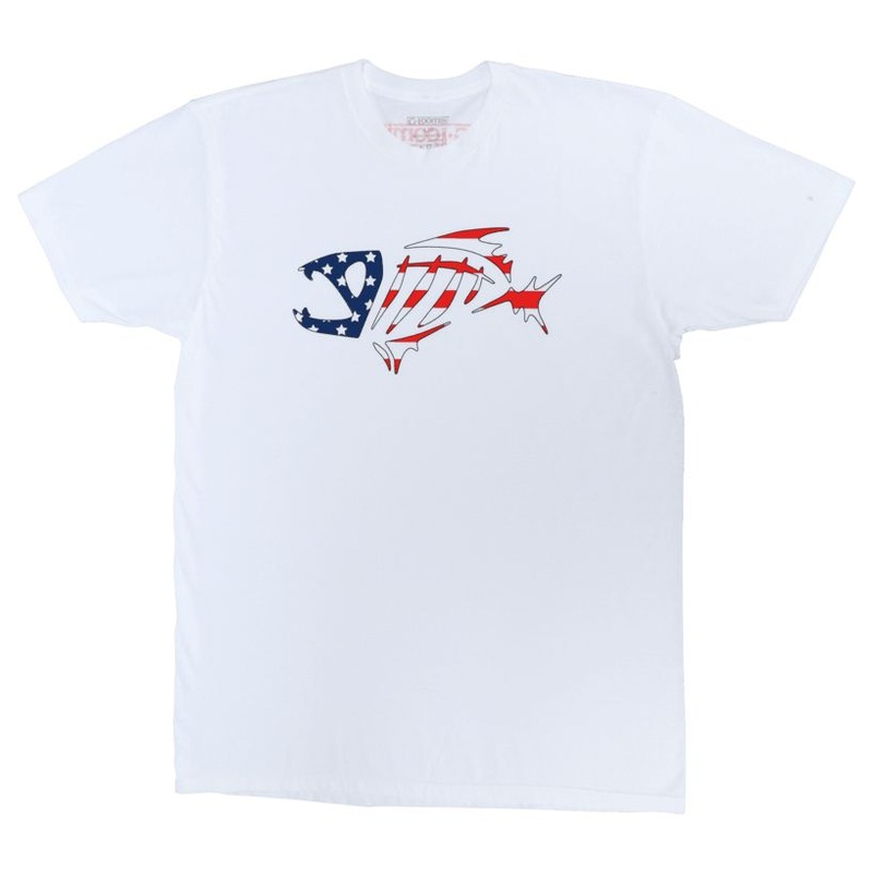 G. Loomis Short Sleeve Cotton Tee White S