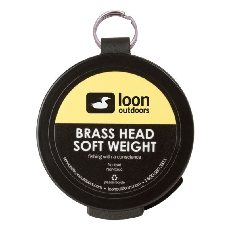 Loon Outdoors Brass Head Soft Weight ::: Fly Sink – Fly Fishing