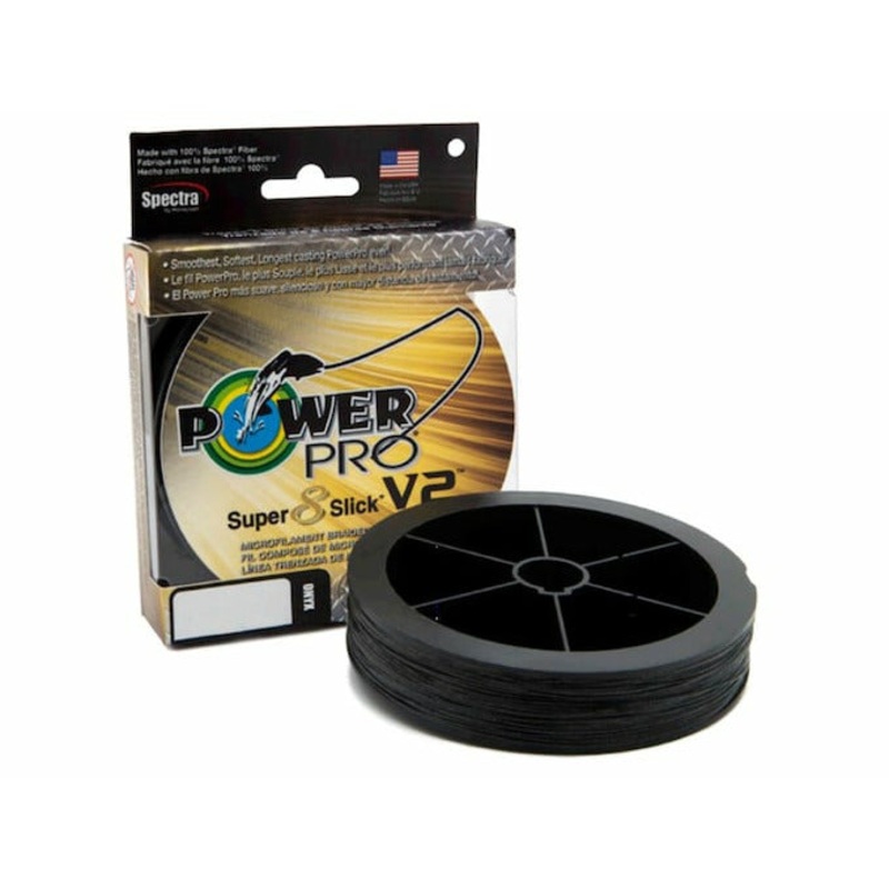 POWER PRO SUPER SLICK V2 SPOOLS – 150YD Onyx 10LB Test