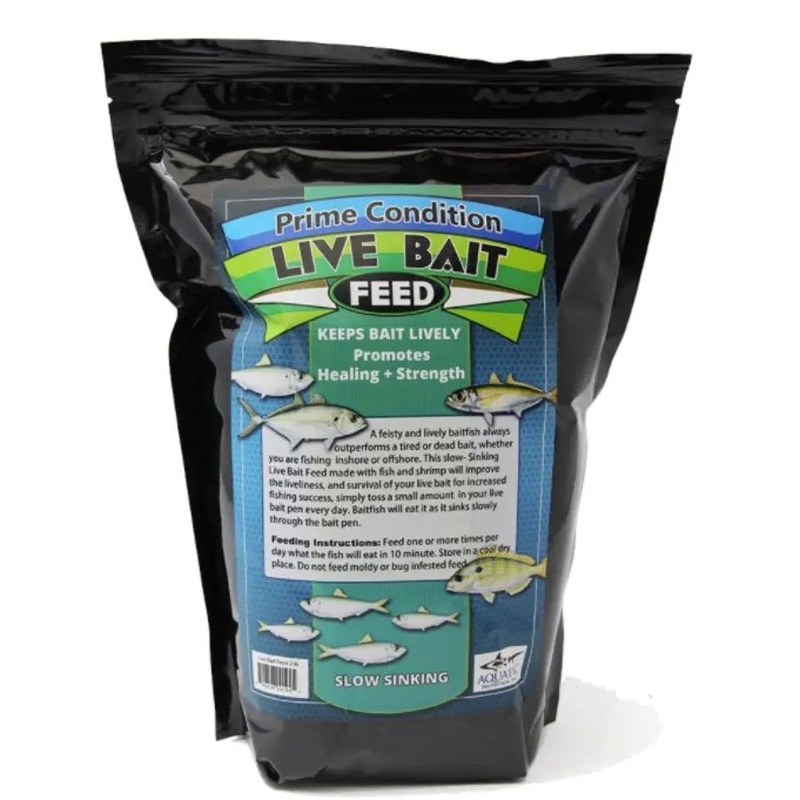 AQUATIC NUTRITION PRIME CONDITION LIVE BAIT FEED 2LB