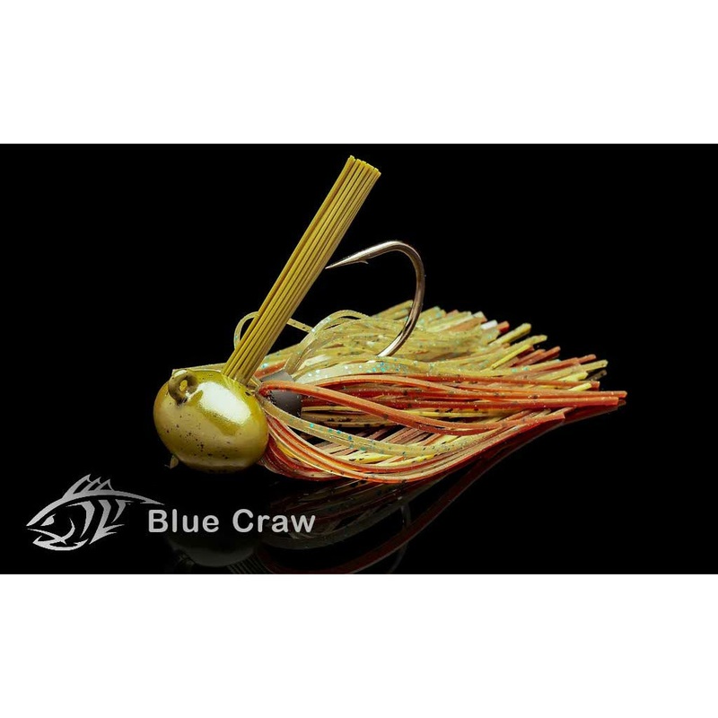 LUNKER CITY FOOTBALL JIG Blue Craw 3/8 oz