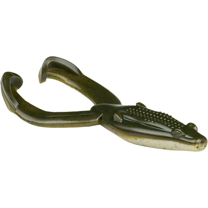 YUM Tip Toad 4 1/2 inch Soft Plastic Frog Black