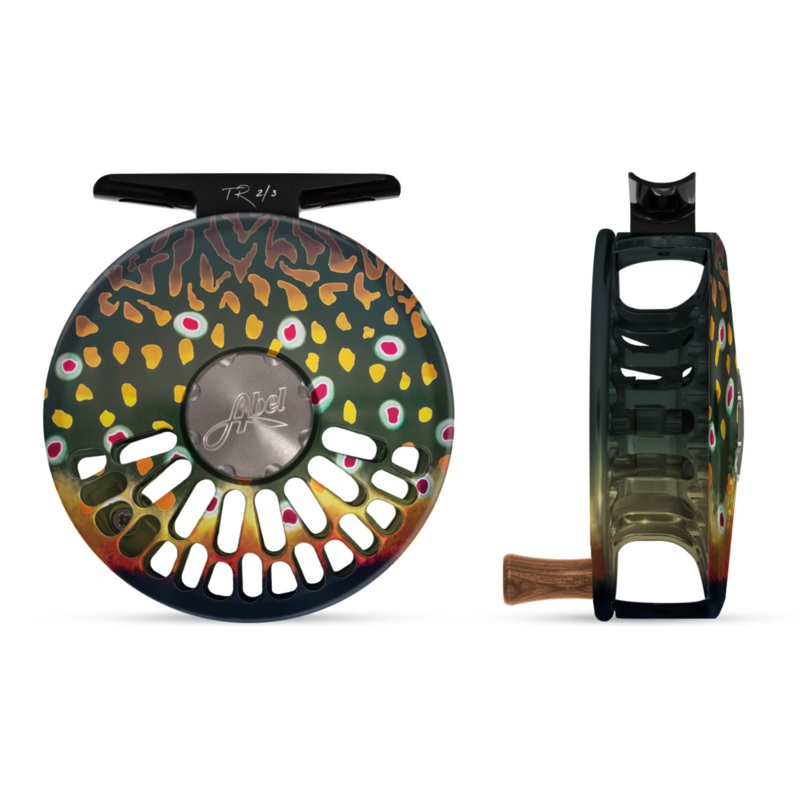 Abel TR Fly Reel – Native Brook – 2/3 WT with Rosewood Handle 2/3 wt