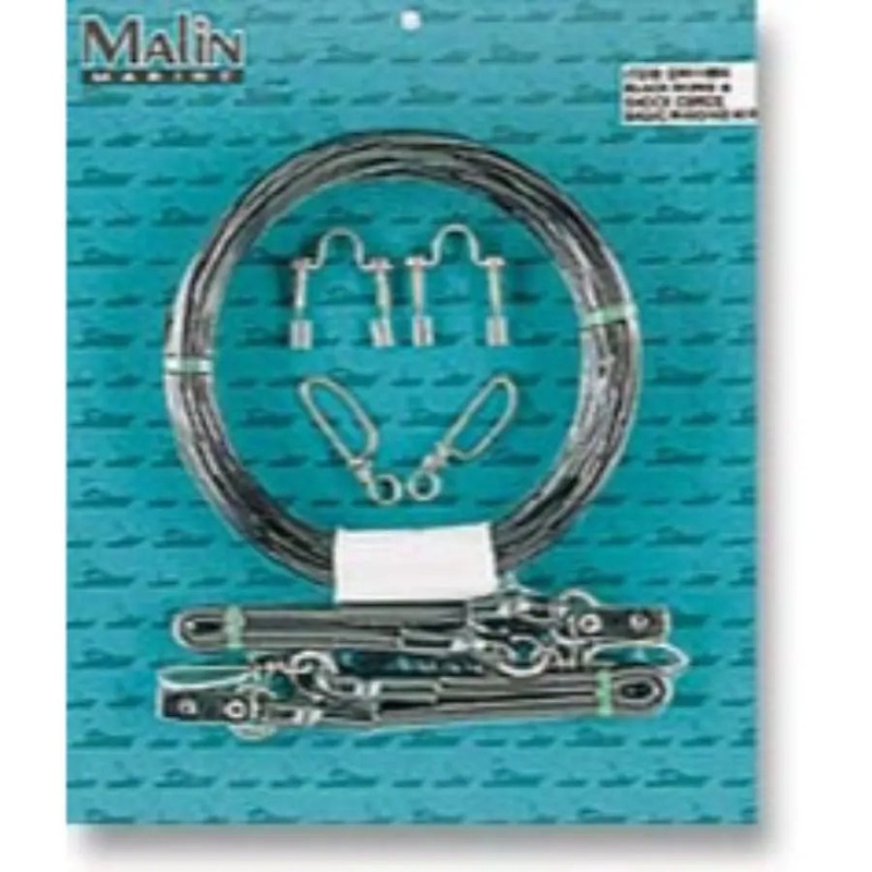 MALIN BASIC OUTRIGGER RIGGING KIT BLACK DACRON