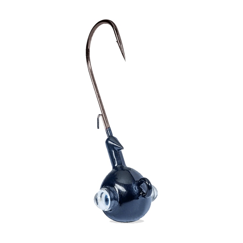 RATTLIN’ GOOGLE EYE JIGS 3 PACK 1/4OZ BLACK