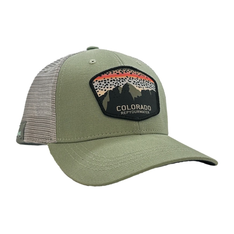 Rep Your Water – Colorado Mountain Rainbow Hat