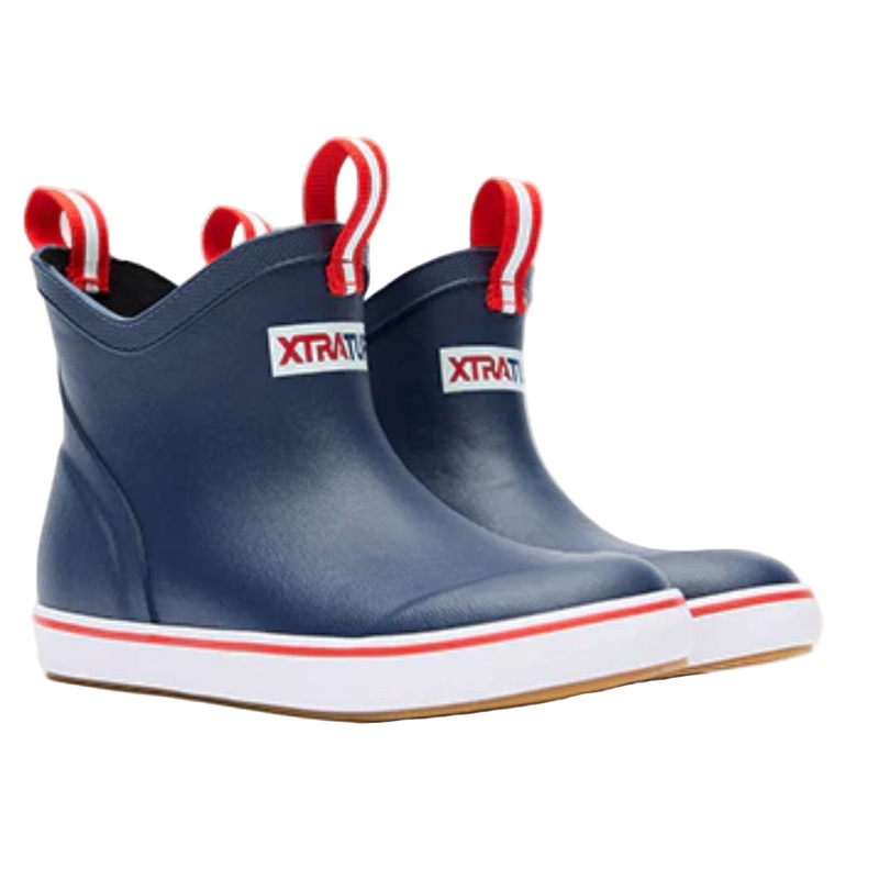 XTRATUF KIDS ANKLE DECK BOOT NAVY BLUE 7M LITTLE KIDS