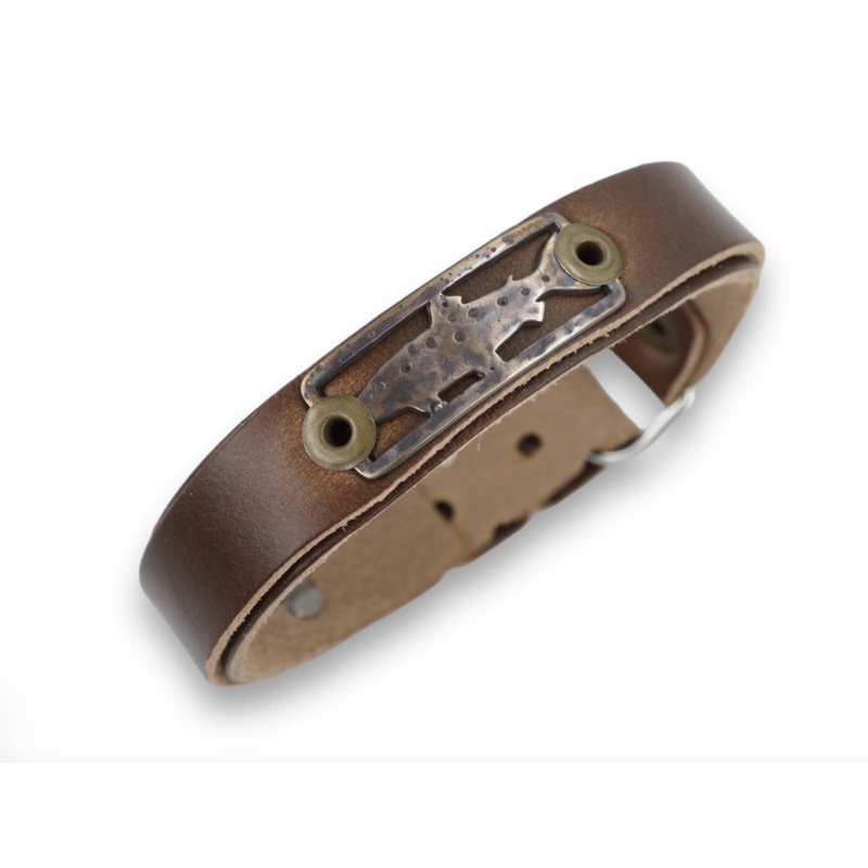 Sight Line Provisions – Bronze – Stargazer Trout – Skinny Bracelet