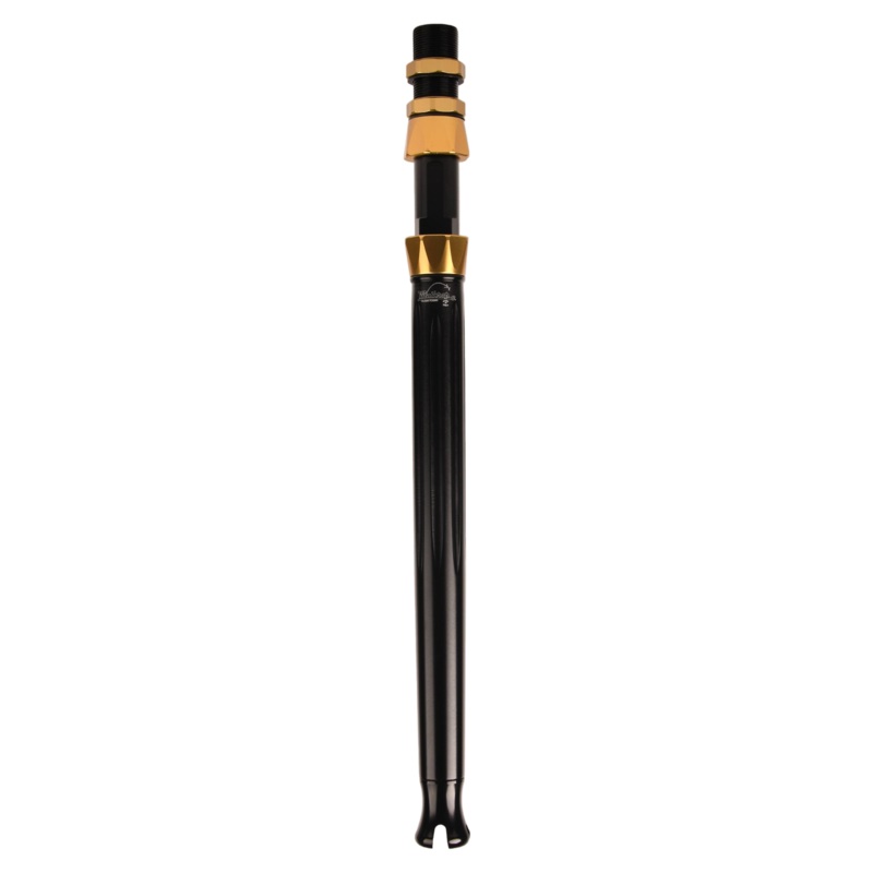 Winthrop Tackle EPIC Aluminum Butt  Lightweight Offshore Rod Butt (#1 & #2) Black 1 Short Gimbal