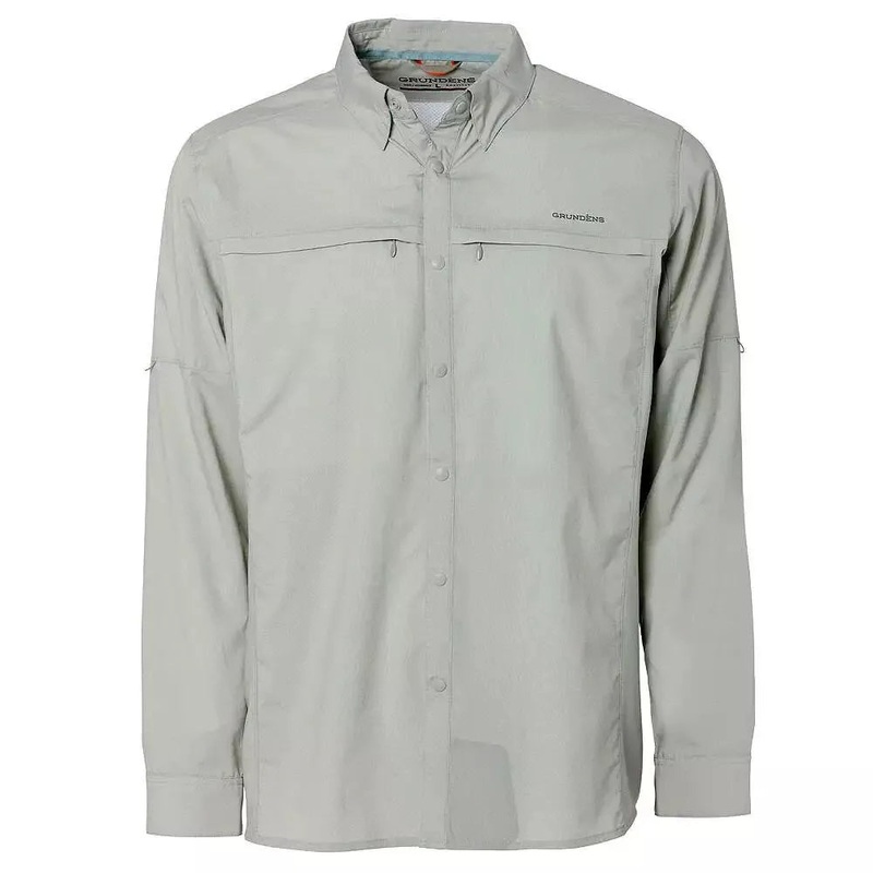 Grundens – Bayamo Cooling LS Shirt – Overcast M
