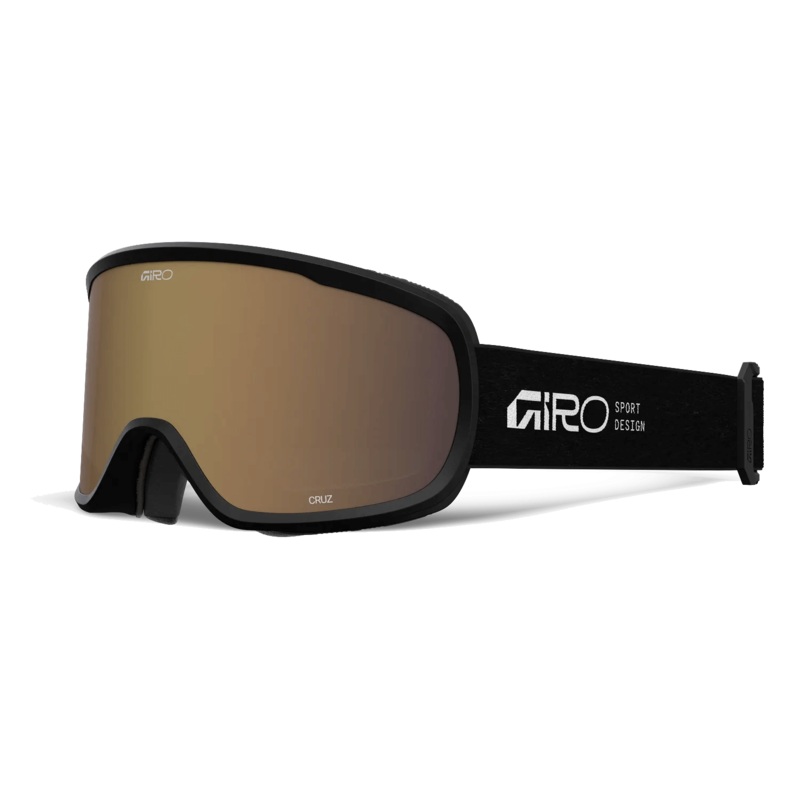 CRUZ GOGGLES 2025/2026 BLK ZOOM AMBER SCRLT