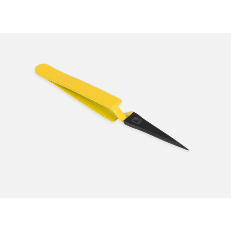 Loon Outdoors Mini Straight D-Loop Tweezer – Yellow