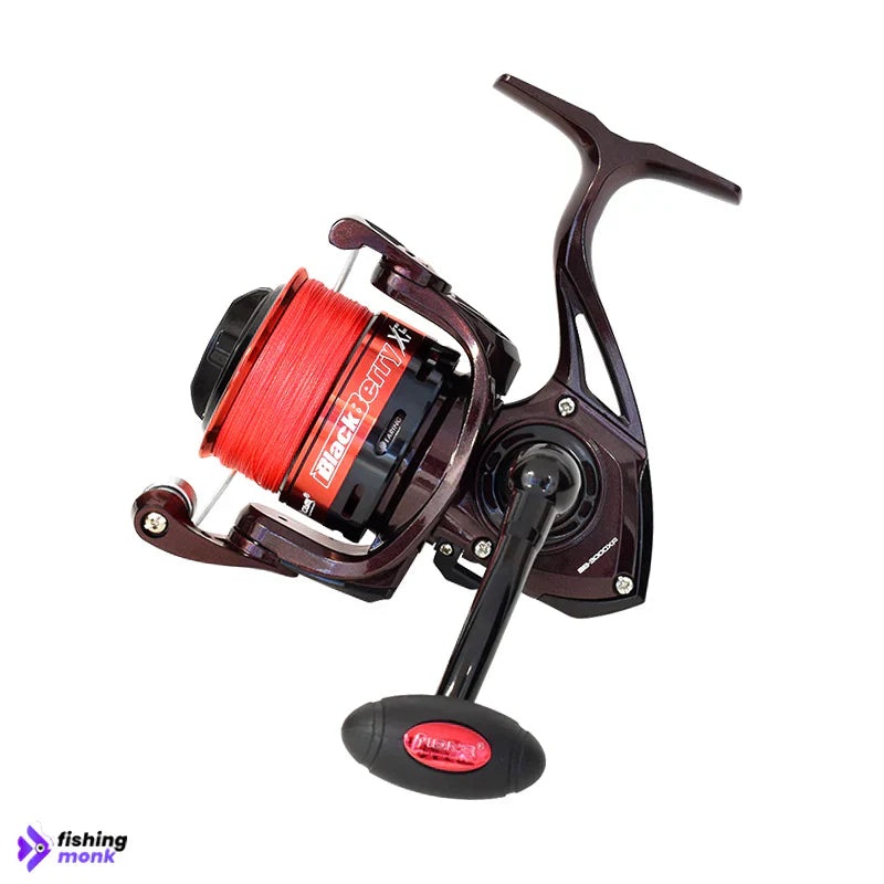 Pioneer Black Berry XF Spinning Fishing Reel With Braid Line 1000-XF