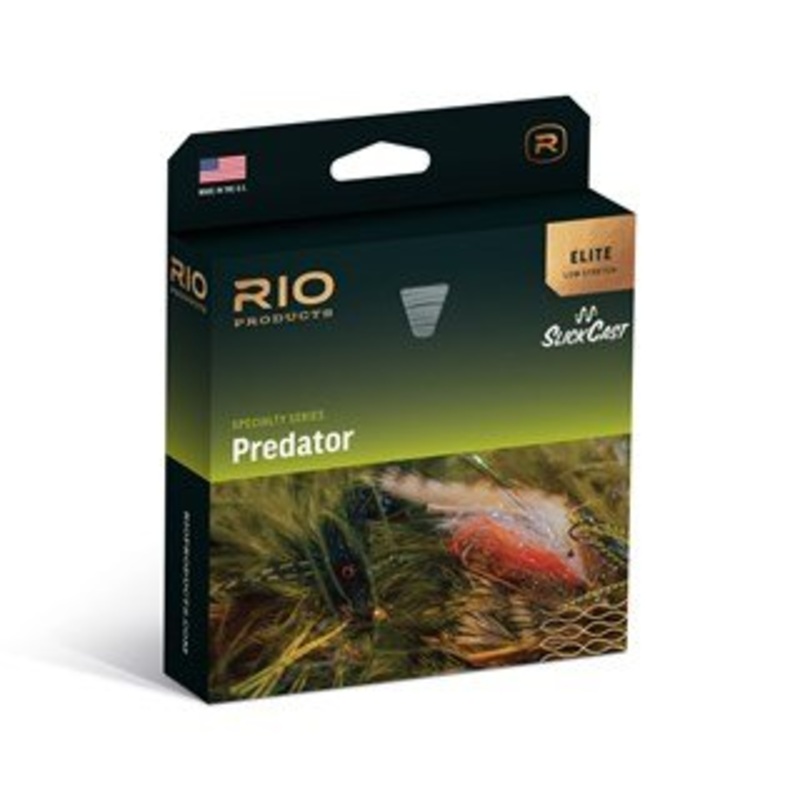 RIO Elite Predator Fly Line olive/Yellow/Beige (Float/5ips/7ips) WF6F