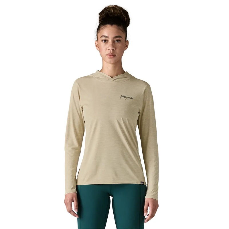 Patagonia W’s Capilene Cool Daily Graphic Hoody Applied Imagination: Wetland Blue X-Dye / AWBX XS