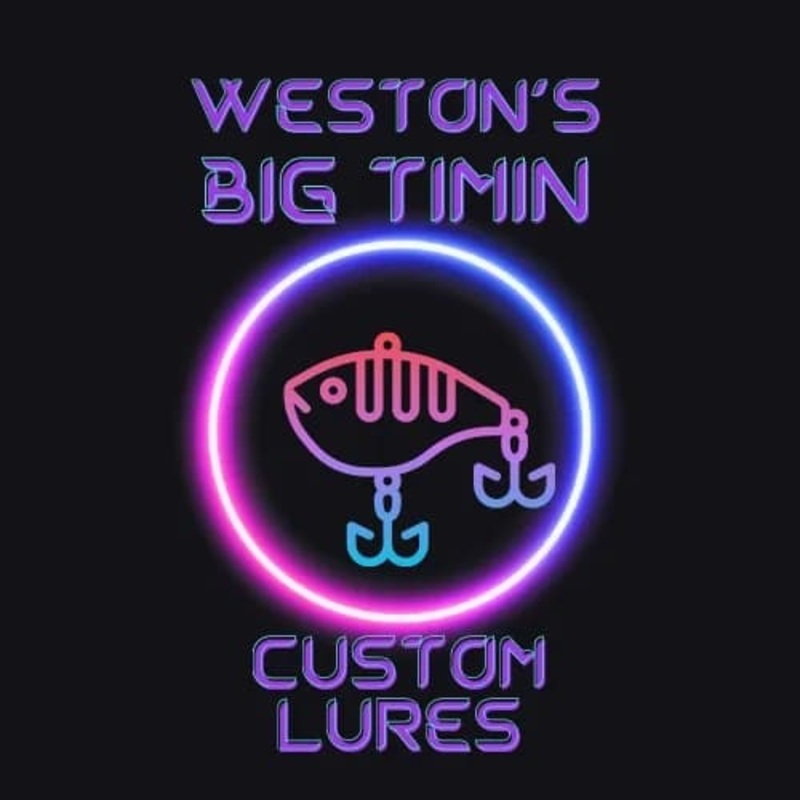 WESTONS BIG TIMIN CUSTOM LURES CRANKBAIT’S Flat Sided Trout