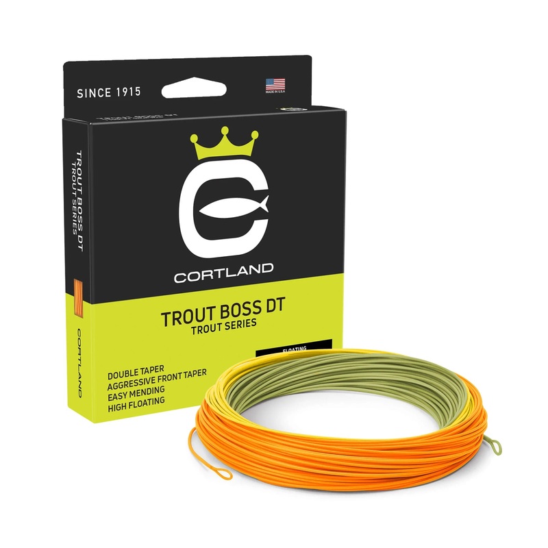 Cortland Trout Boss Double Taper Fly Line WF2F