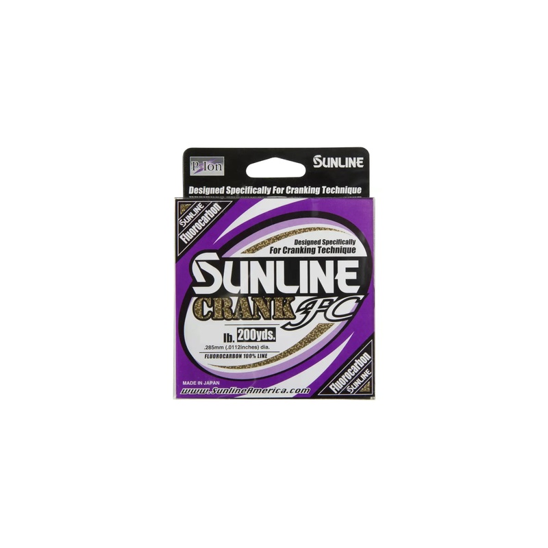 Sunline Crank FC 200 yd Clear 10Ib