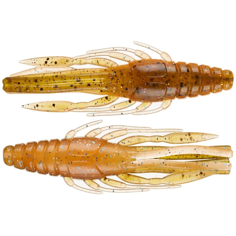 6th Sense Crube 3.0 Craw Tube 8pk  Versatile Bass Fishing Soft Plastic | Jootti Gravel craw