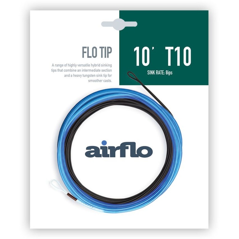 Airflo FLO TIP – LOOPED BOTH ENDS T7 10′ WHITE