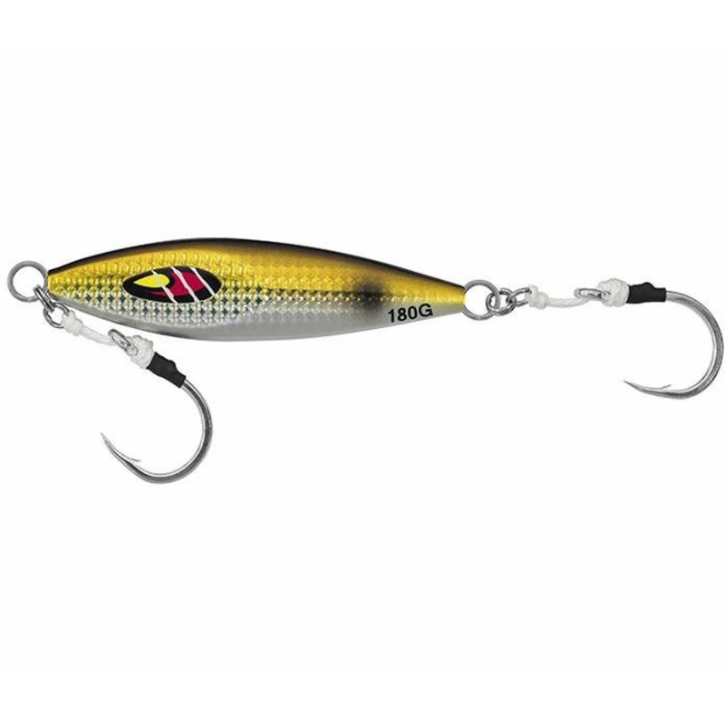 Daiwa Mr. Slow Metal Jig Color: Goggle Eye, 6 1/3 oz, Hook