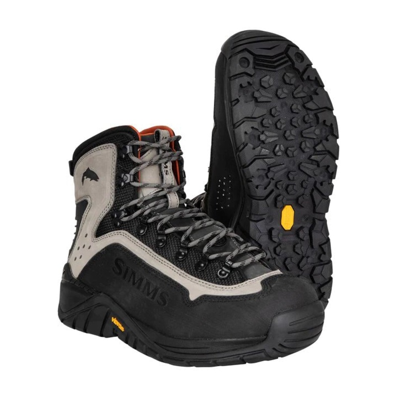 Simms M’s G3 Guide Wading Boots – Vibram Sole 10