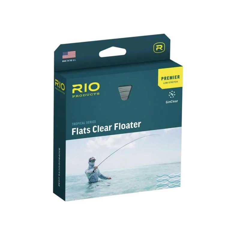 RIO Premier Flats Clear Tip Floater Fly Line WF7F Clear / Sand / Blue