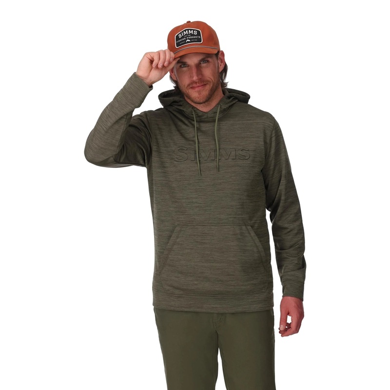 Simms M’s Challenger Hoody Loden Heather S